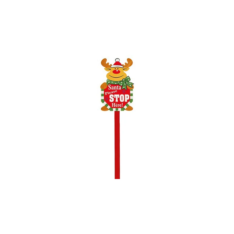 1m Wooden Garden Stake -3 Asst - Image 3