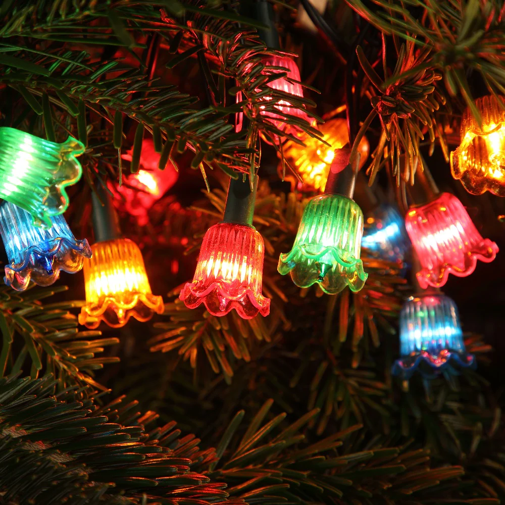 40 MULTICOLOUR LED CANTERBURY BELLE STRING LIGHT - Image 4