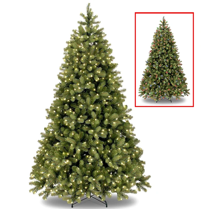 7 1/2Feel Real Bayberry Spruce  Tree with 650 Dual Color LED Lights & Caps BS-10 Functions - Image 2