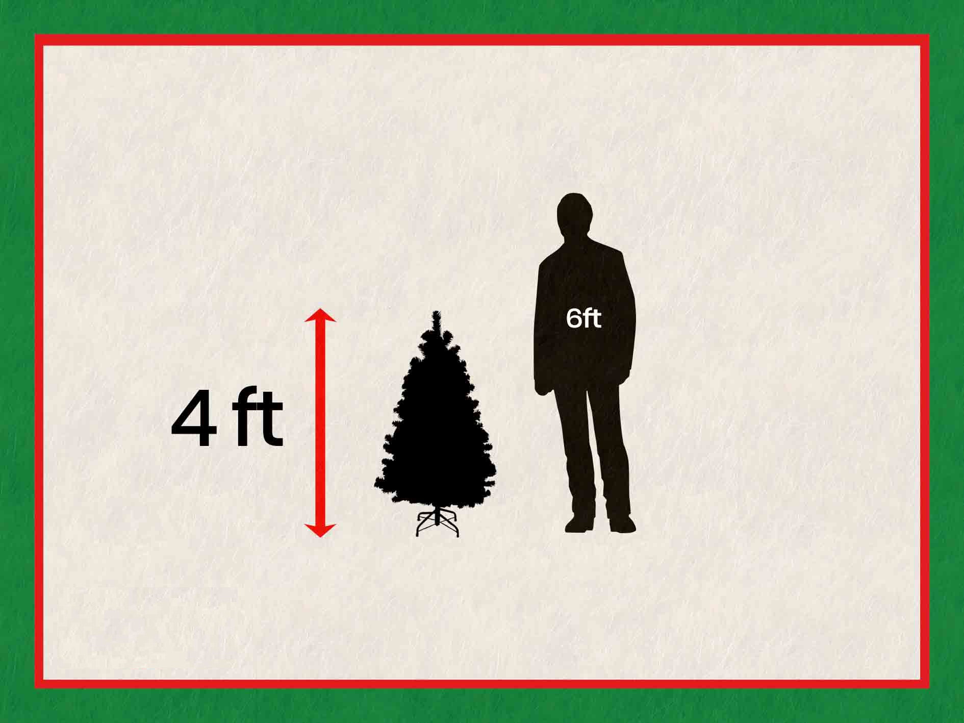Alpine fir tree 4ft 120cm - Image 7