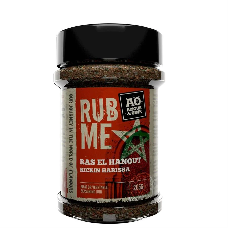Angus and Oink Ras El Hanout Harissa Rub 205G - Image 2