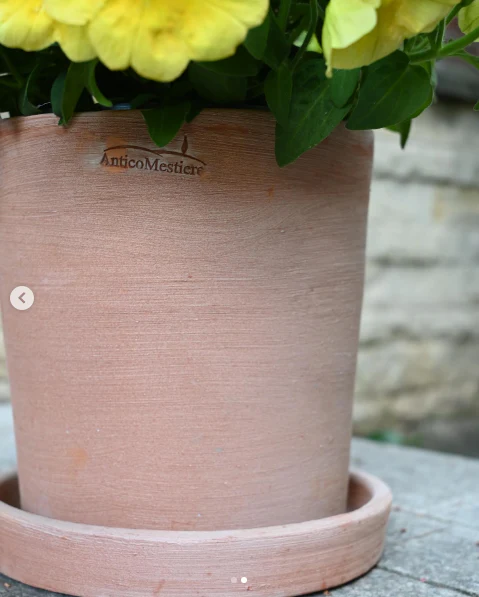 Artisinal Terracotta Modern Cylinder 25cm/H23cm (Cilindro Moderne) - Image 2