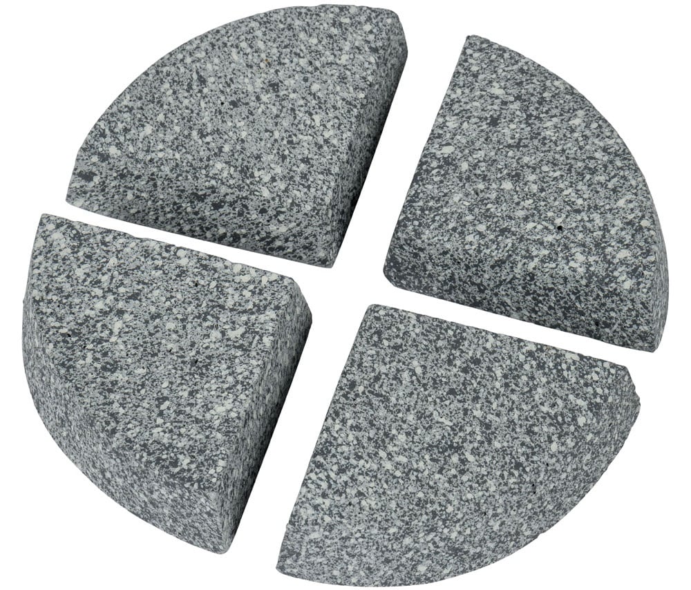 Atlanta Pot Feet G s/4 grey L5cm/ W5cm/H2cm