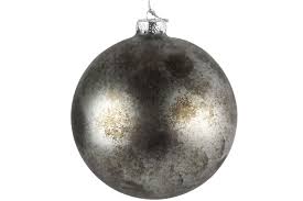 Bauble rd Lenny L silver Ã_x0083_Ë_x009c_12CM