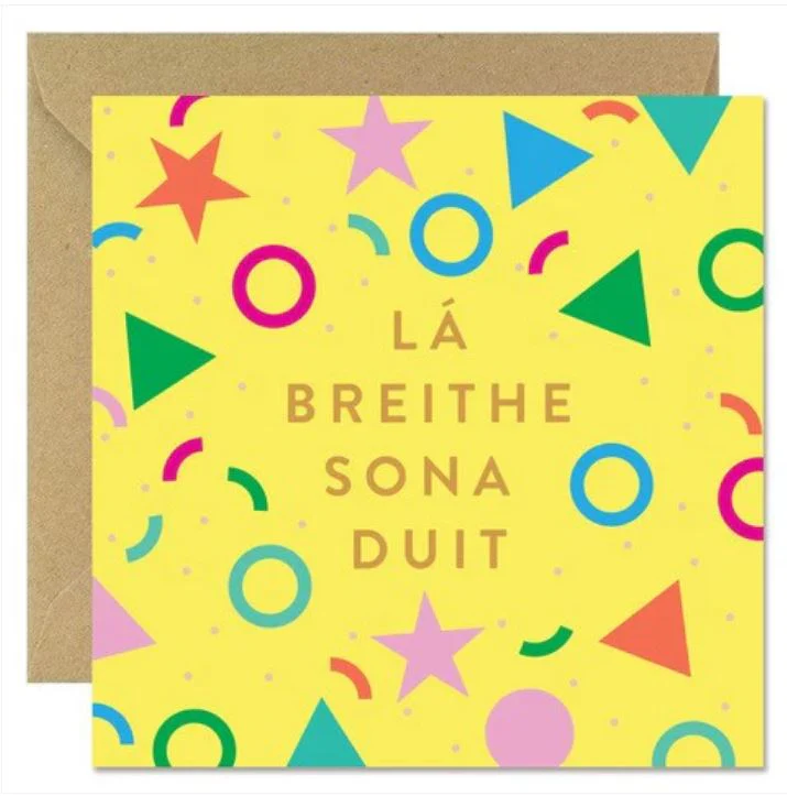 BBunny Lá Breithe Sona Duit Shape
