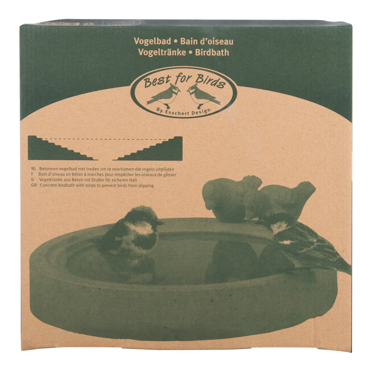 Bird bath concrete L - Image 3