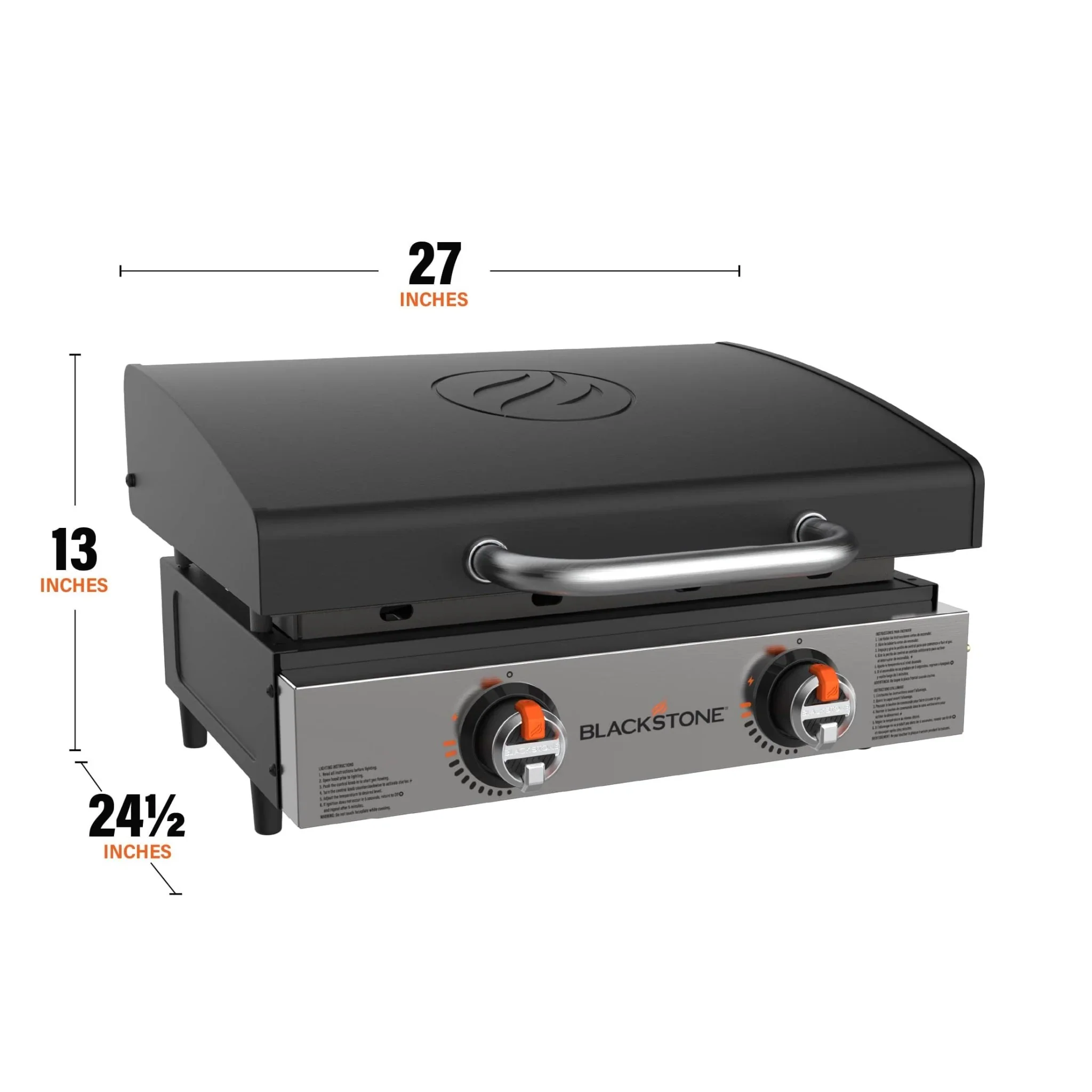 Blackstone  22inch Tabletop Griddle with Hood - Image 2