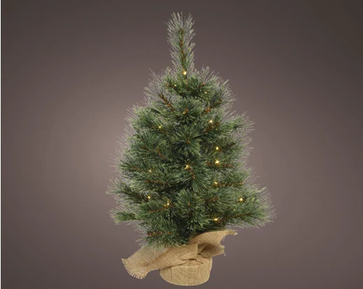 Cashmere mini tree Micro LED BO indoor green/warm white - Image 2