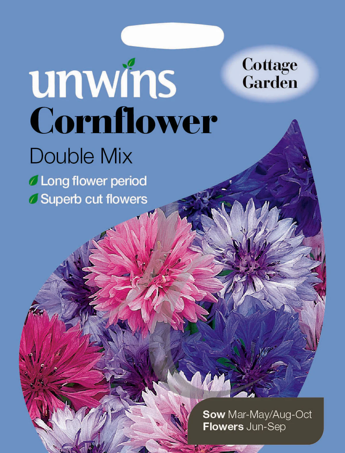 Cornflower Double Mix