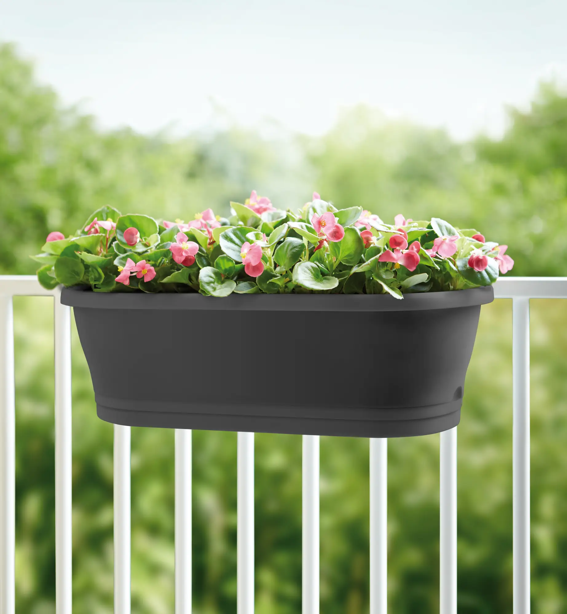 Corsica Easy Balcony Trough Hanger Anthracite - Image 5