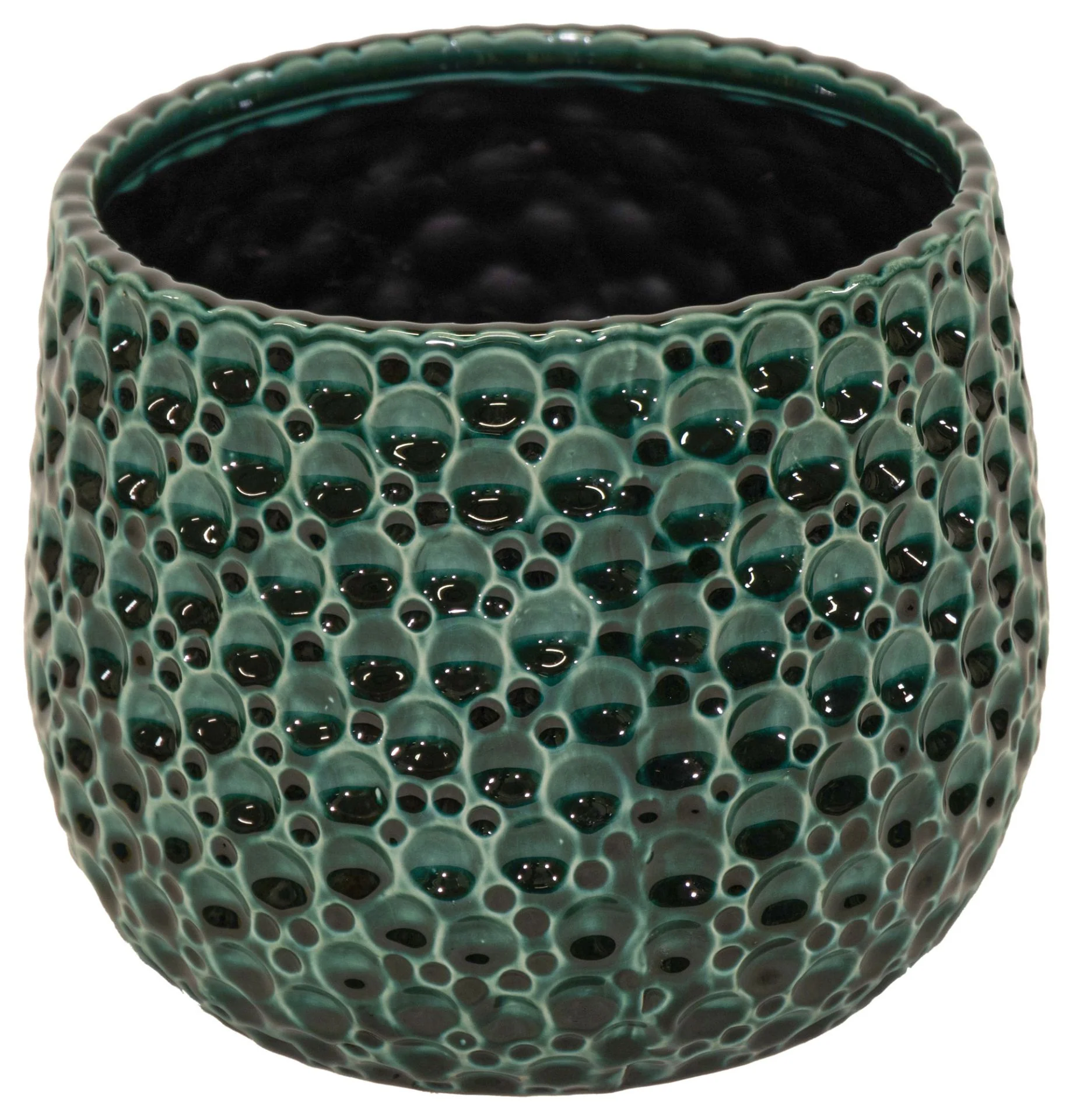 Drops Belly Pot Blue Ø17 H15