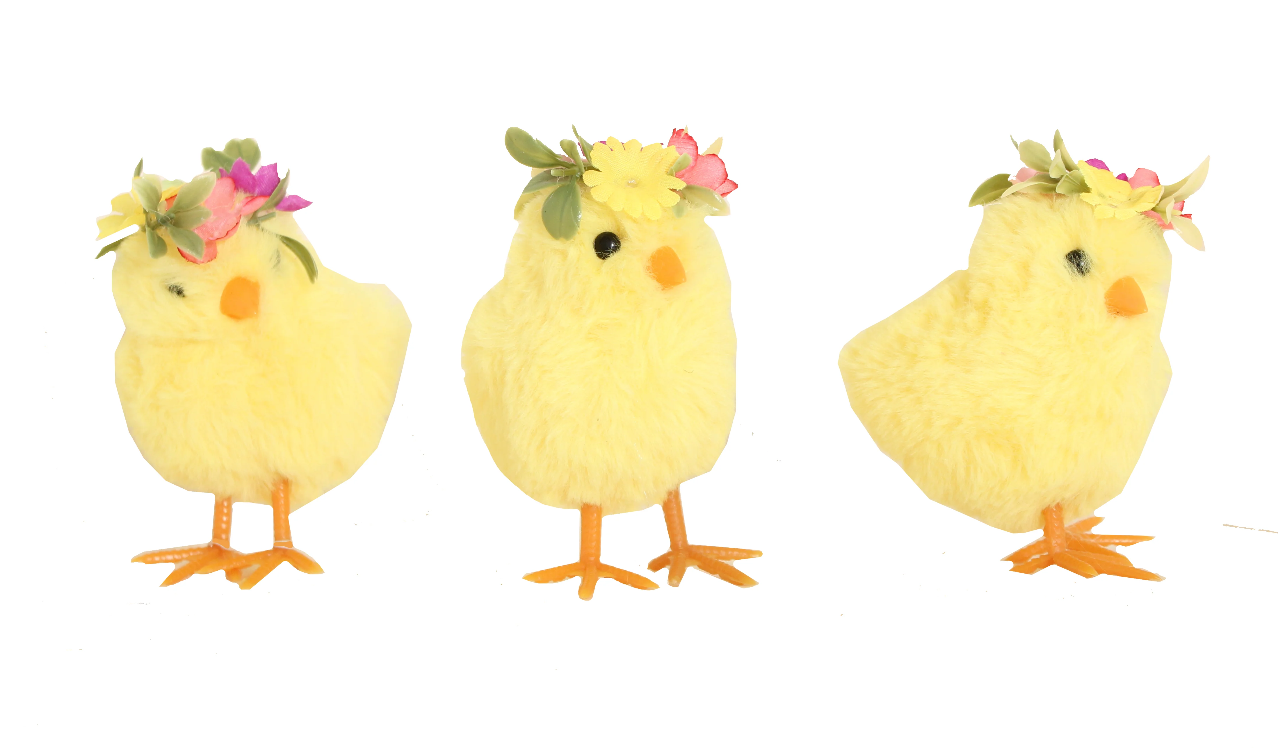 EASTER FLORAL FLUFF CHICK