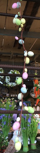 EASTER WISP EGG GARLAND 160cm