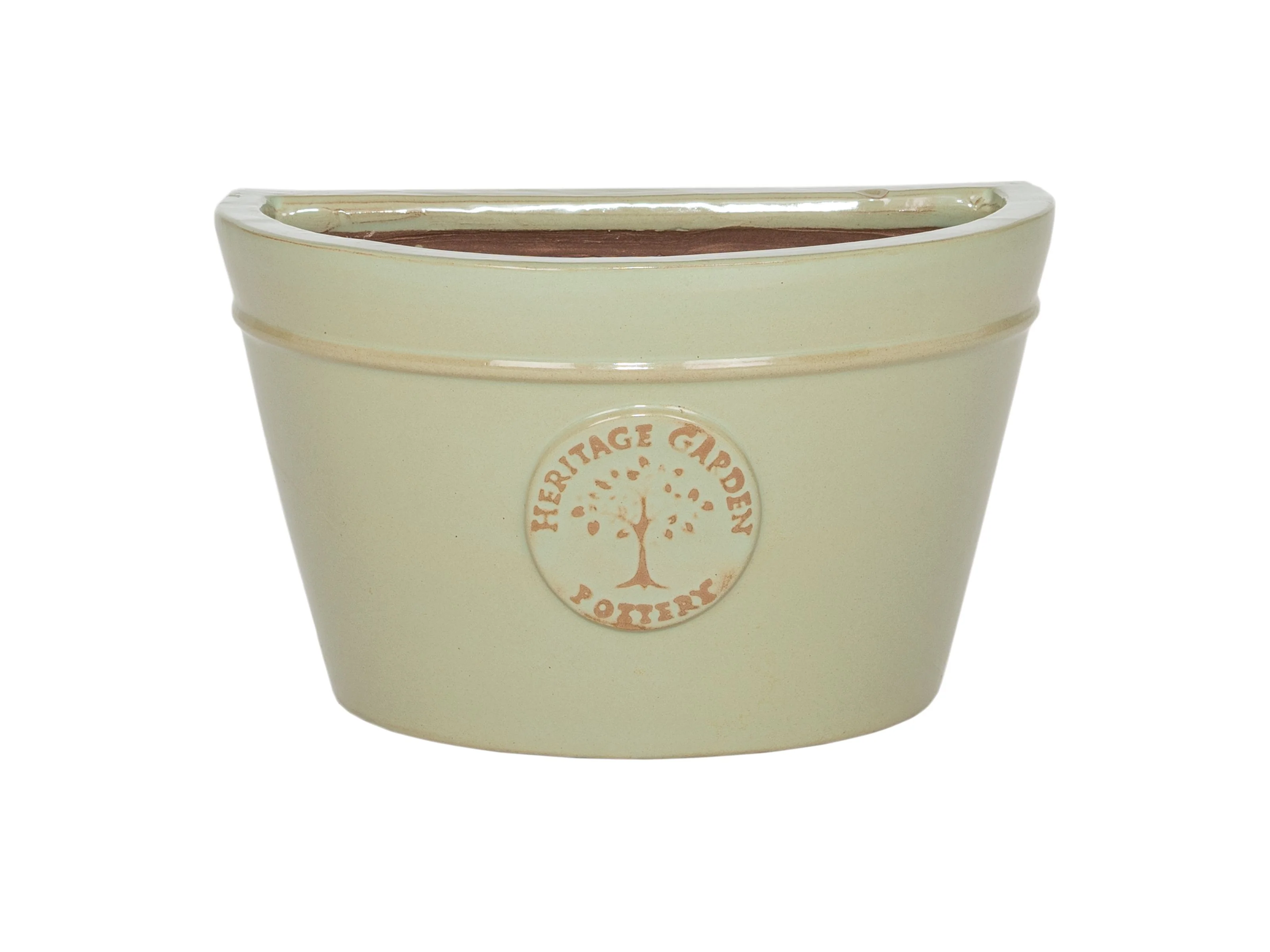 Edwardian Wall Pot Green Ø35cm