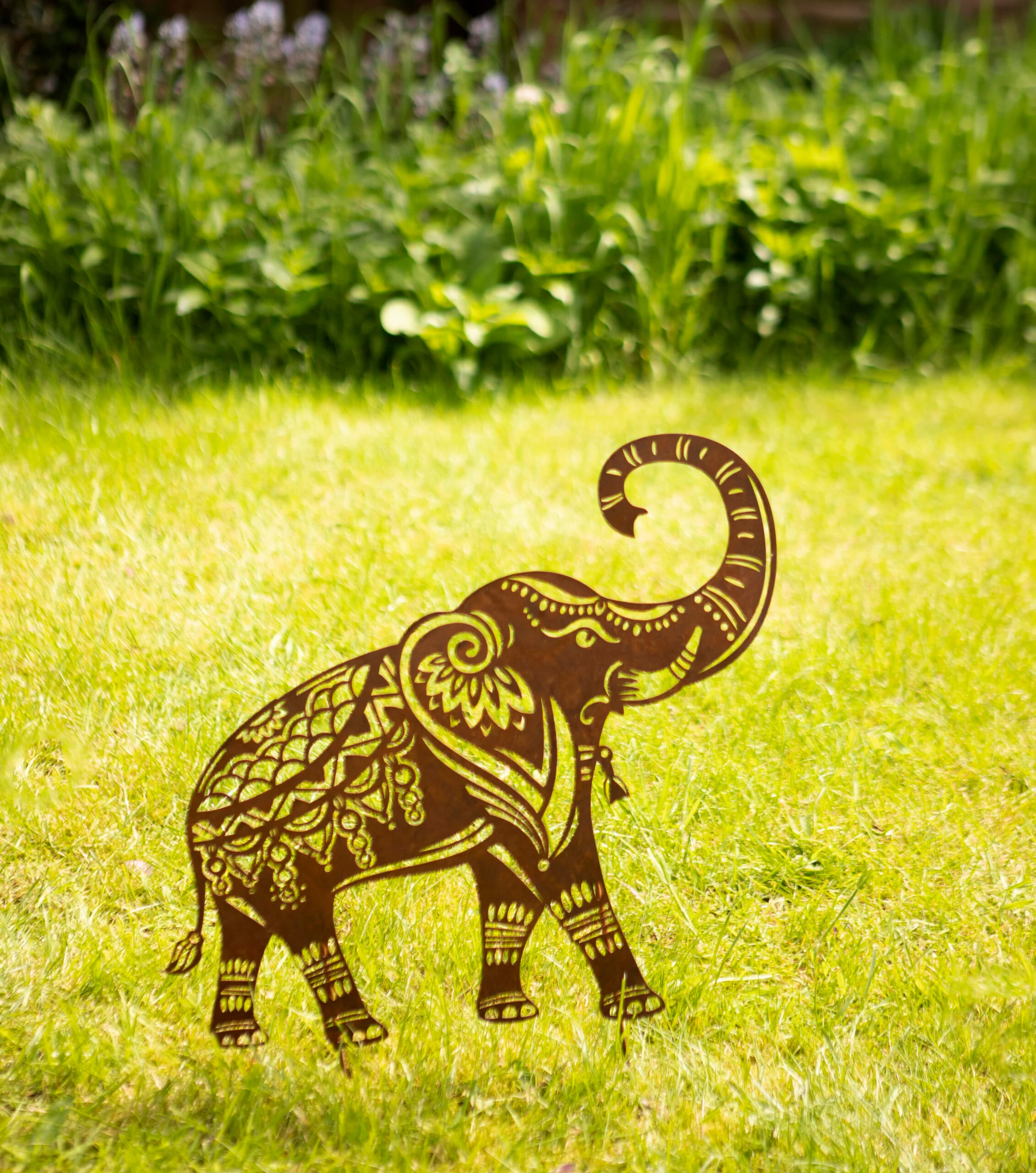 Elephant on Stake - Image 2
