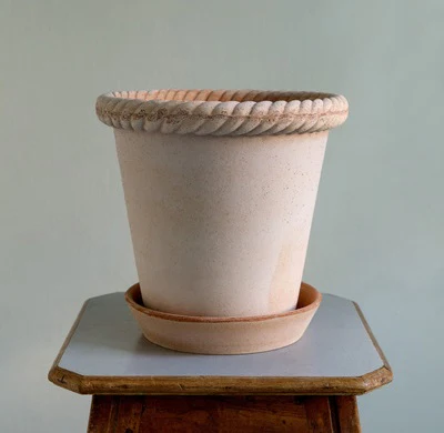 Emilia Rose, 25 cm, Pot with saucer