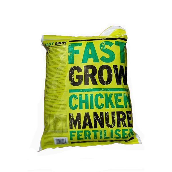 Fast Grow Chicken Manure Fertiliser 10kg