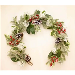 FESTIVE HEDGEROW GARLAND 150CM