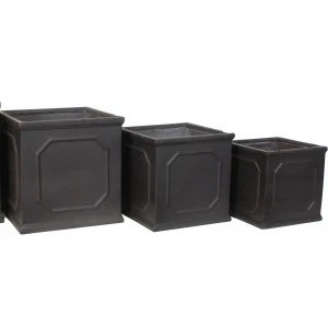 Fibreclay Square Frame Planter Ø45X45X45 - Image 2