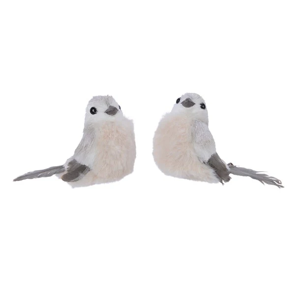 foam bird on clip 2ass6x14x8cm