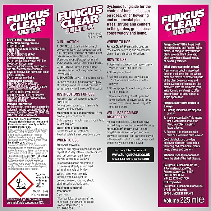 FUNGUSCLEAR ULTRA CONCENTRATE 225ml - Image 2
