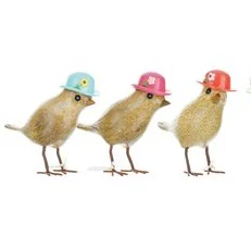 Garden Birds Floral Hats