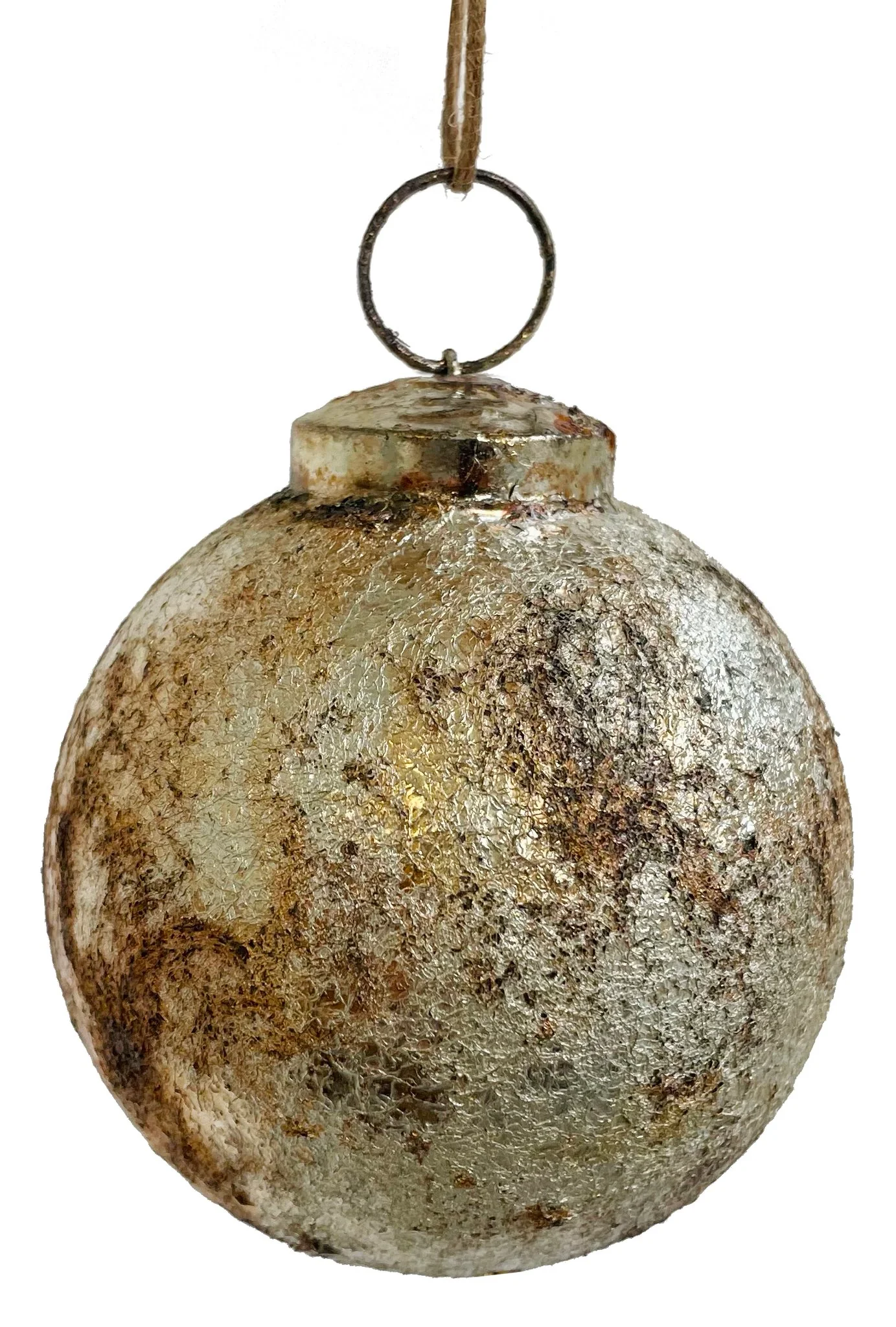 Glass ball oxidized foil 7cm