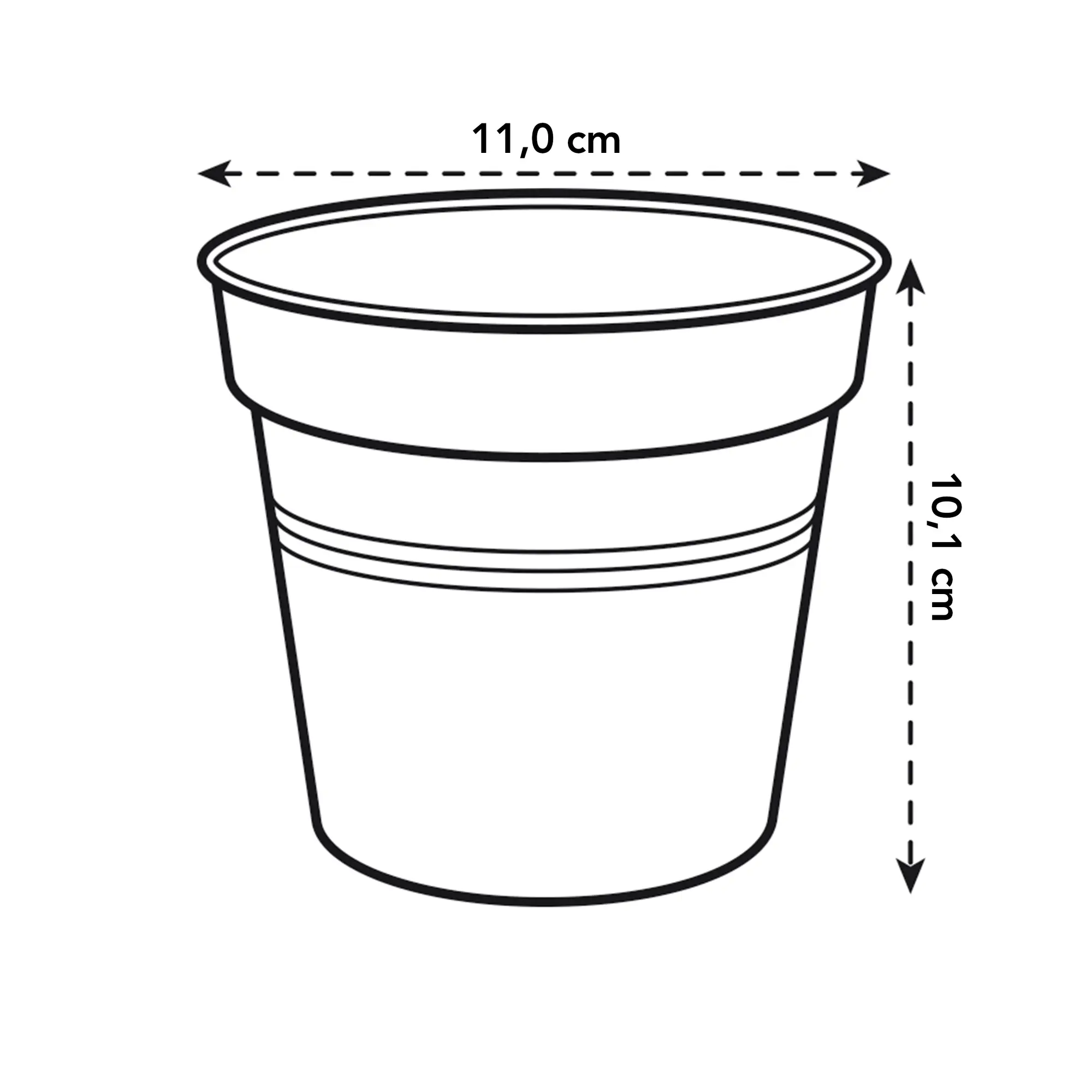 green basics growpot 11cm - Image 3