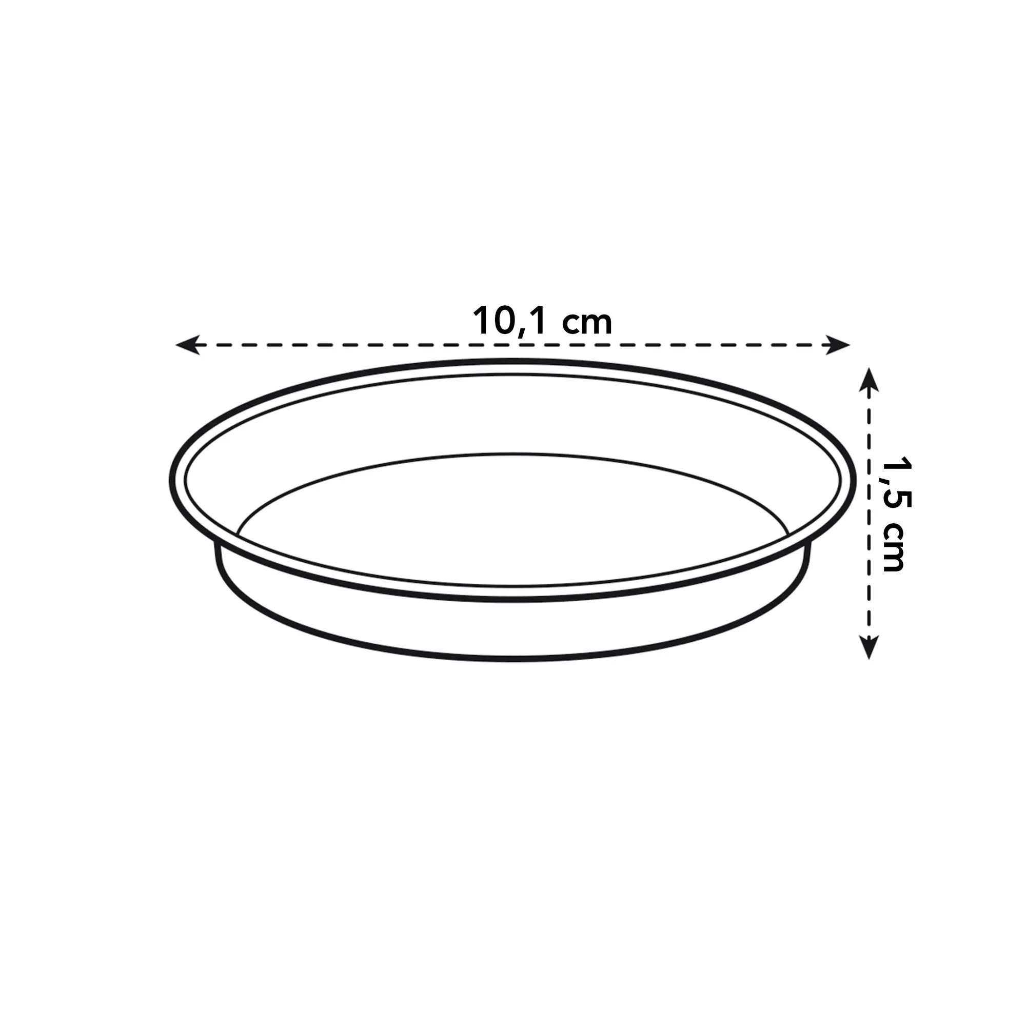 green basics saucer 10cm - Image 4