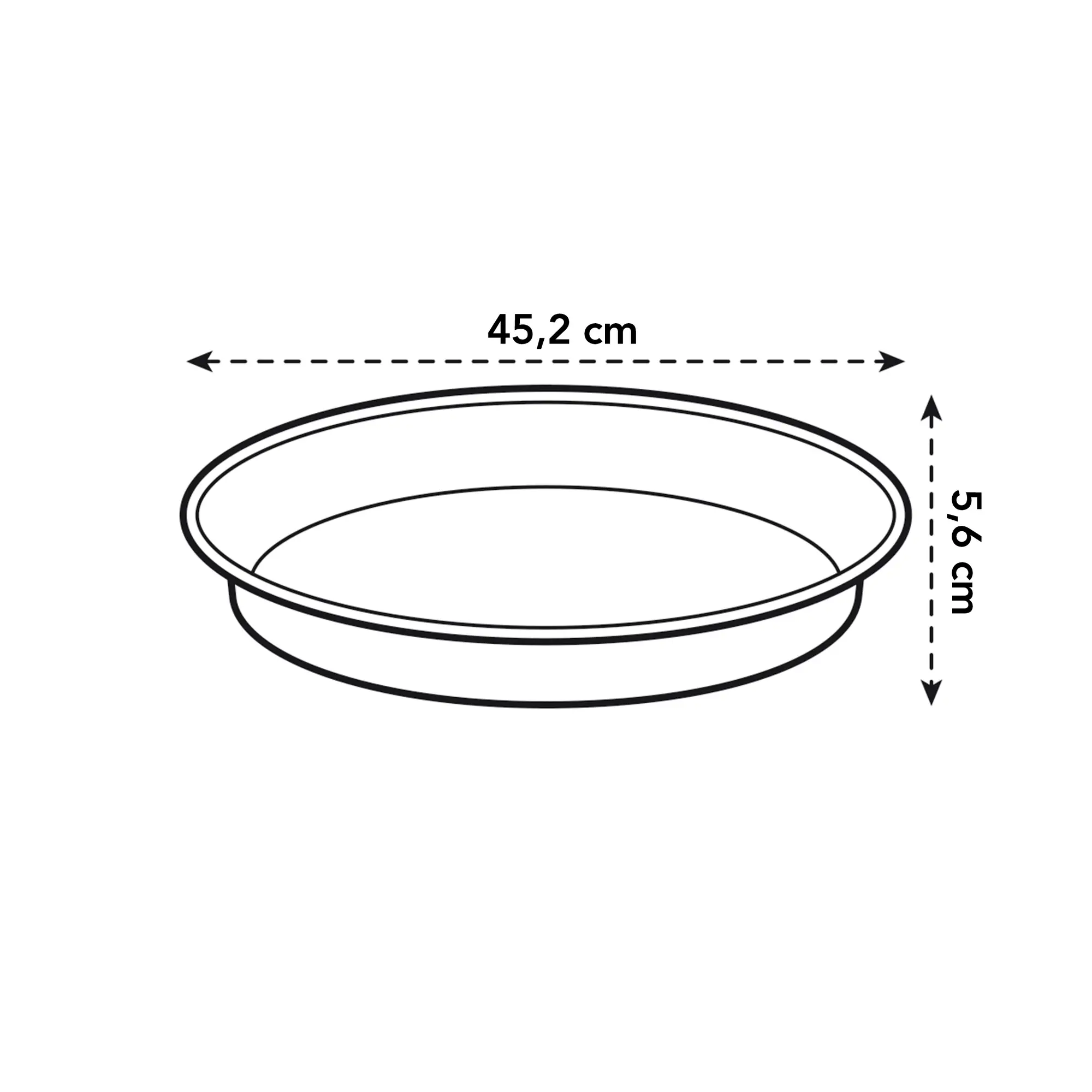 green basics saucer living black Ø45cm - Image 2