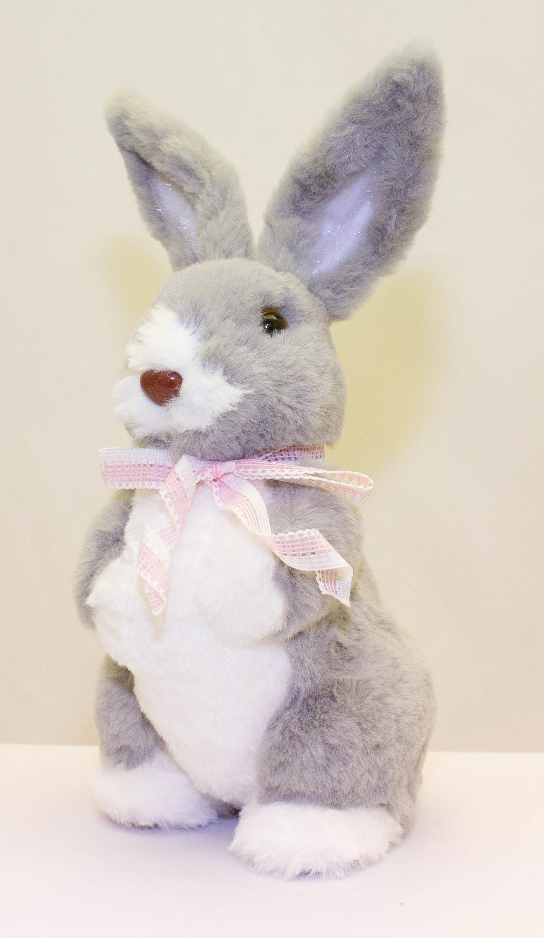 GREY CUDDLES MED BUNNY