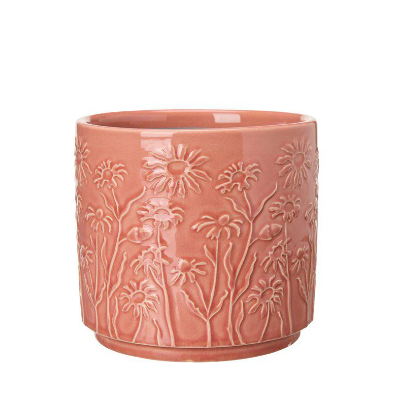 GUNNEL Pot  Peach Ø14 x H12cm