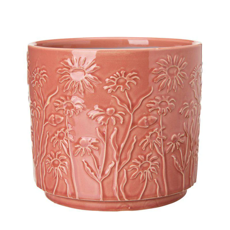 GUNNEL Pot  Peach Ø16 x H15cm