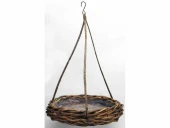 Hanging Basket CL Rattan Honey Ø85H18cm