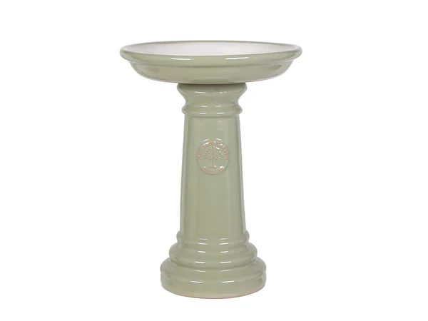 HERITAGE BIRDBATH GREEN 37cm