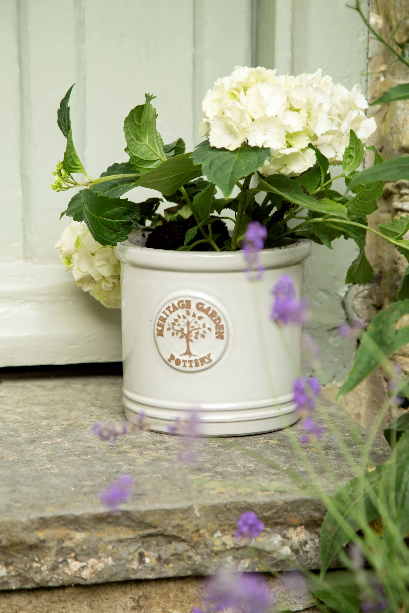 Heritage Cylinder White Ø25cm - Image 3