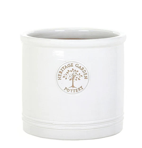Heritage Cylinder White Ø30cm