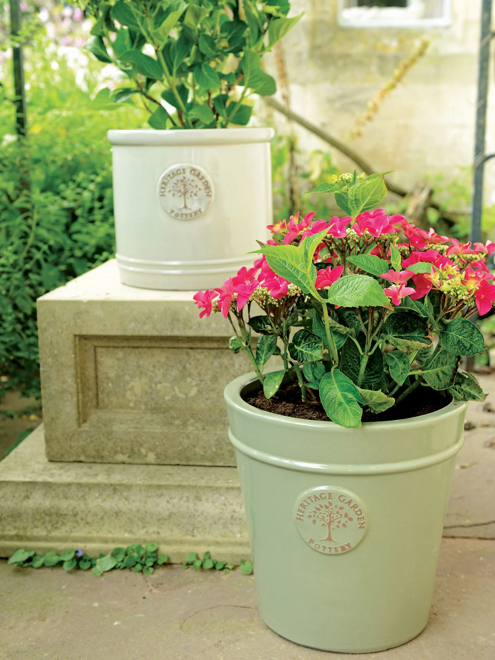 Heritage Pot Mint Green Ø20cm - Image 2
