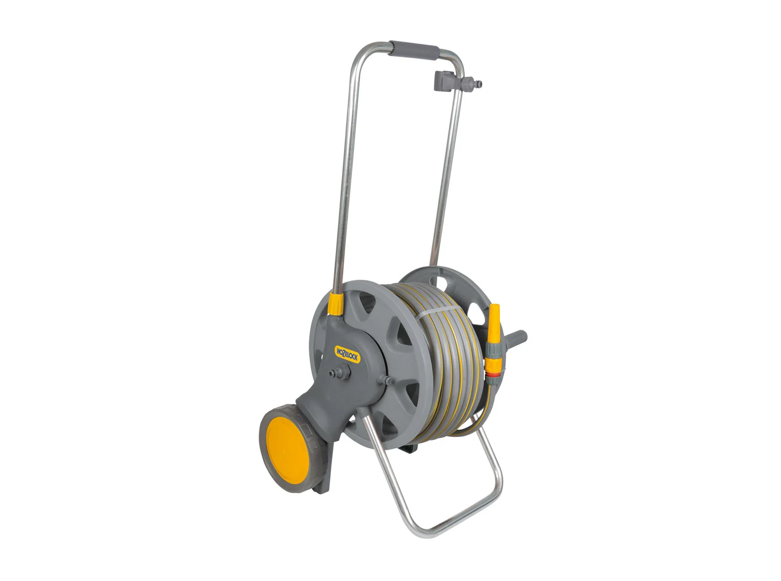 Hozelock2477 60m 2 in 1 Reel and 50m Multi Purp Hose