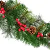 Ipswich garland frosted indoor green/white L.270cm x W.30cm x H.10cm - Image 2