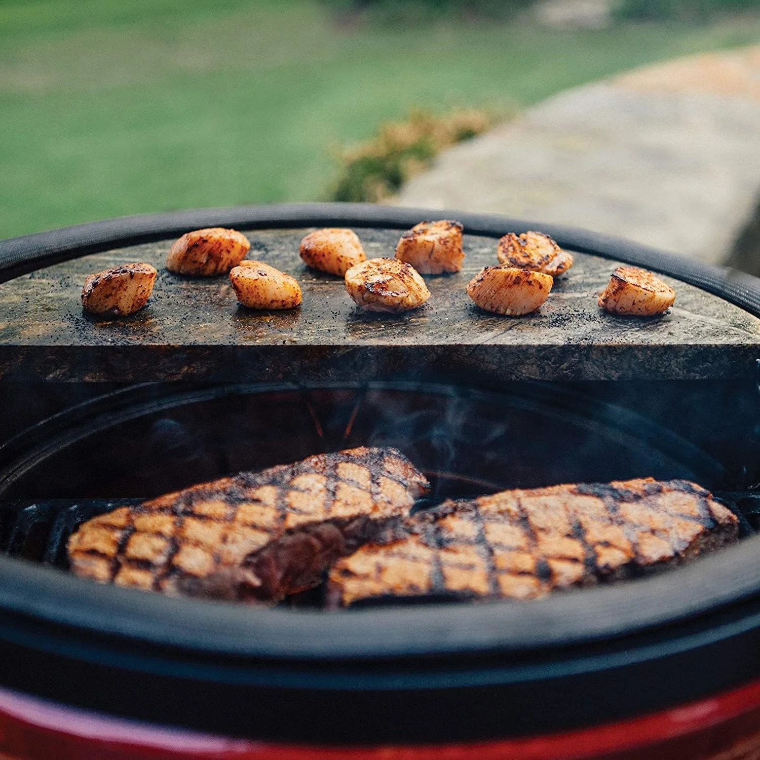 Kamado Joe Big Joe Half Moon Soapstone - Image 2