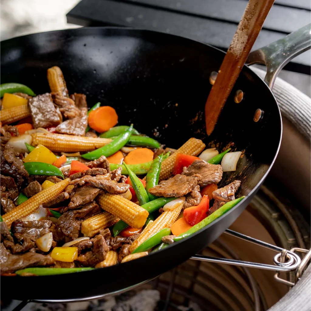 Kamado Joe Karbon Steel Wok - Image 3