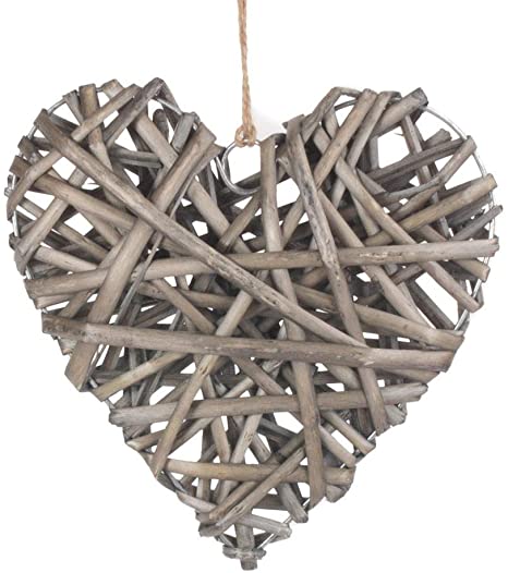 LARGE FULL ANTIQUE WASH HEART