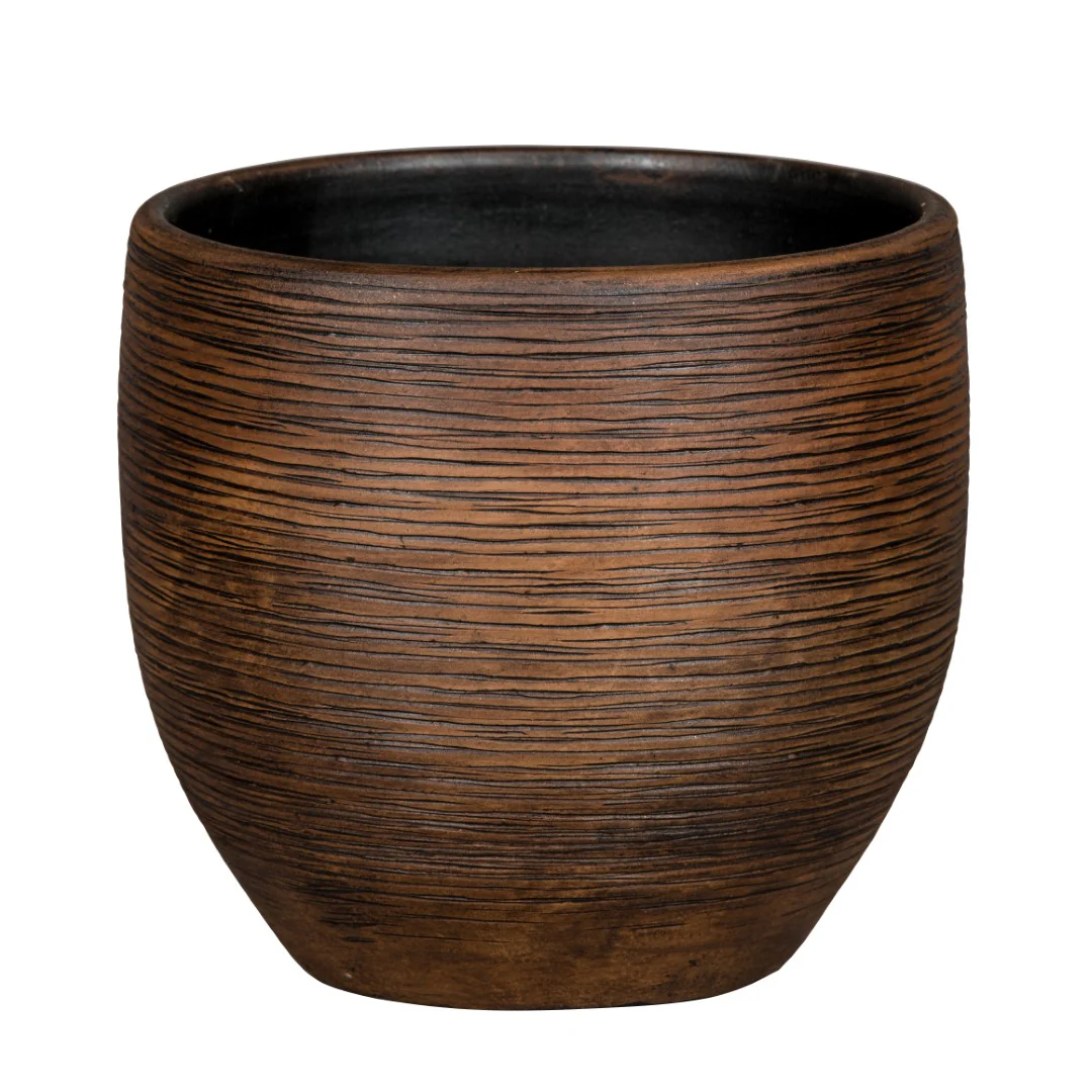 Le Havre 17-01D brown Ø20cm H18cm