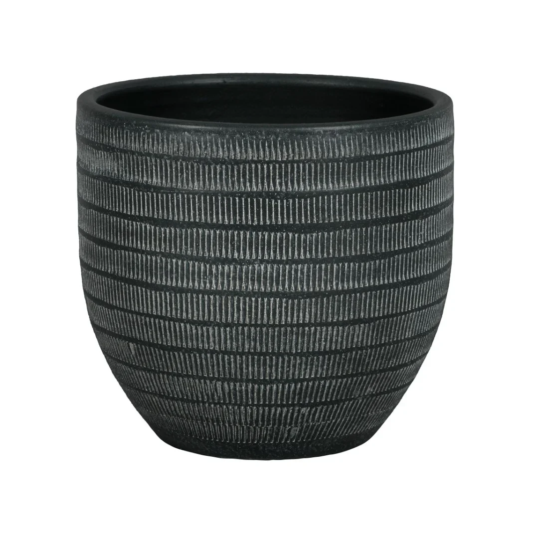 Le Havre 20-01G dark grey Ø24cm H22cm