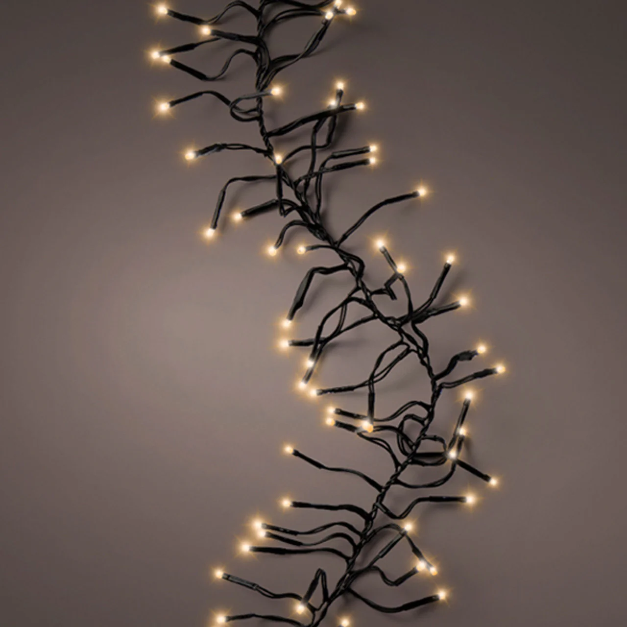 LED cluster lights gb 8 function twinkle effect outdoor green/classic warm L.1050cm - Image 2