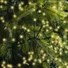LED cluster lights gb 8 function twinkle effect outdoor green/soft gold L.1400cm - Image 4