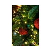 LED cluster lights gb 8 function twinkle effect outdoor green/warm white L.1350cm - Image 4