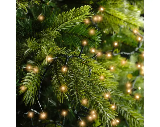LED compact lights gb 8 function twinkle effect outdoor green/classic warm L.4500cm - Image 3