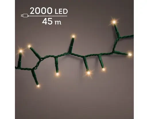 LED compact lights gb 8 function twinkle effect outdoor green/classic warm L.4500cm - Image 4